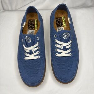 Vans Circle Vee Knit EcoCush Moonlight Blue/Gum Shoes Mens Size 10